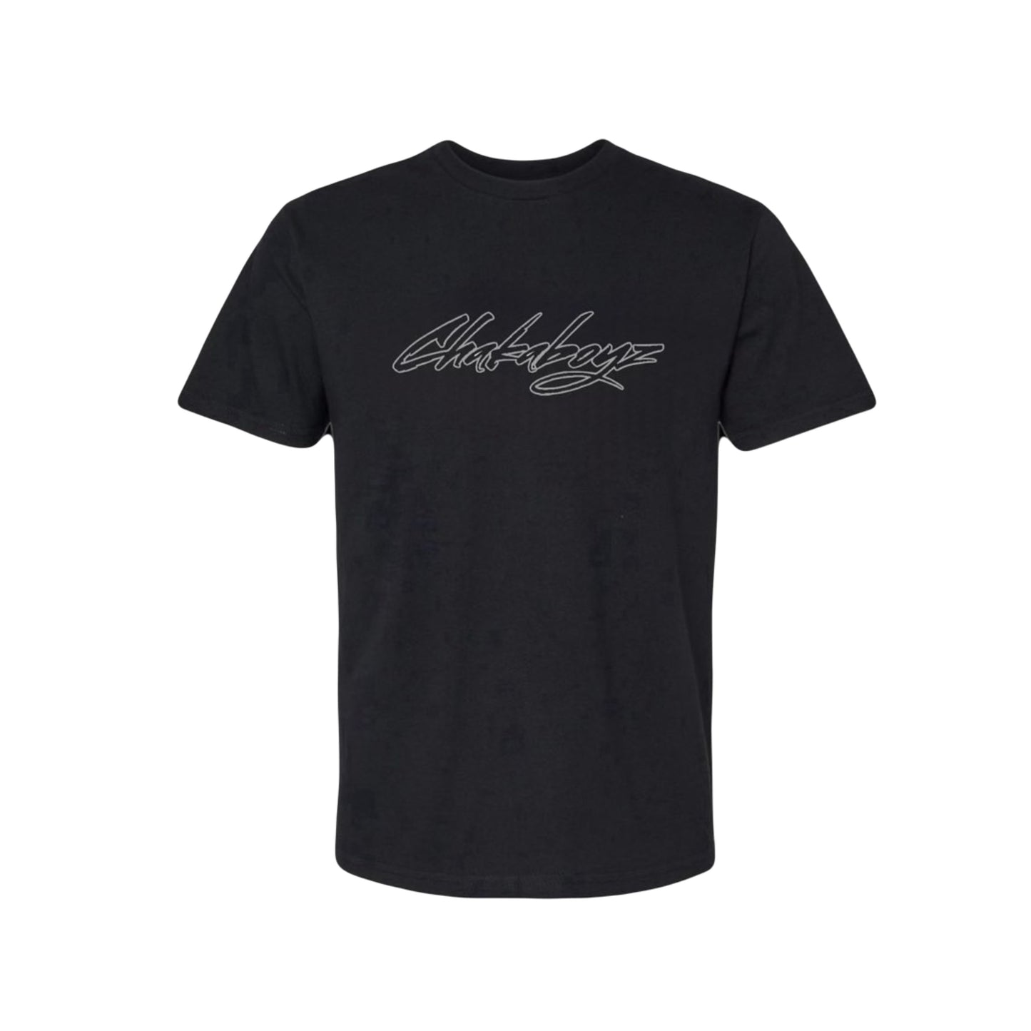 Black Cursive Chakaboyz Tee