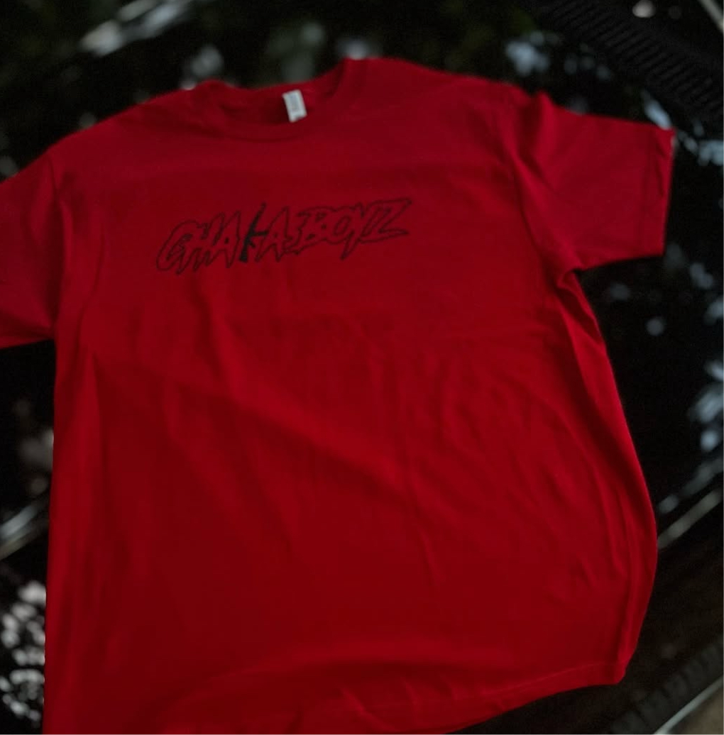 Red Outline AK Chakaboyz Tee