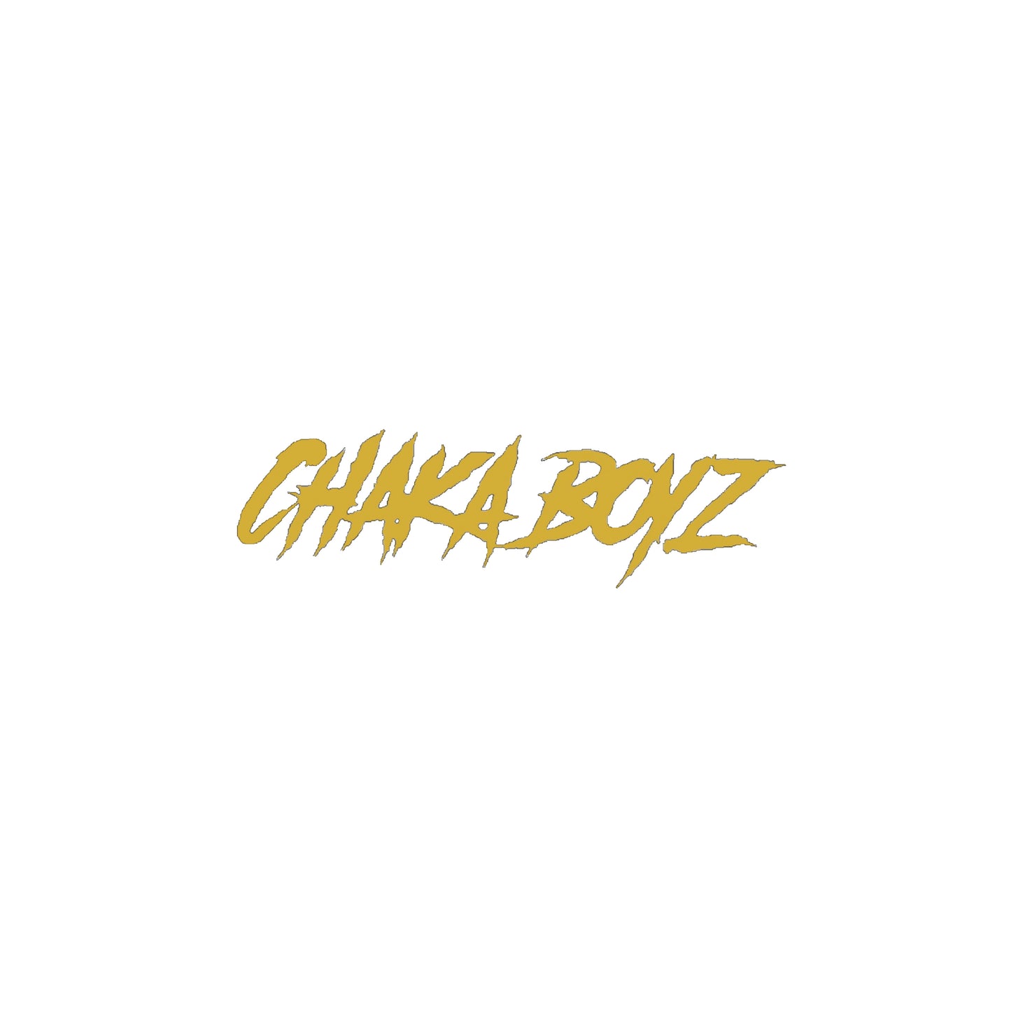 Chakaboyz Gold Sticker